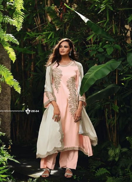 Zeenat By Aiqa ZE-01 To ZE-06 Salwar Kameez Catalog Catalog